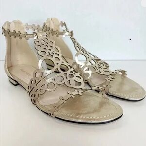 Klub Nico Joellen Laser Cut Sandals, Size 9